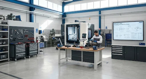 Taller de mantenimiento técnico industrial NUG