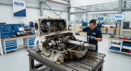 Reparación de maquinaria industrial